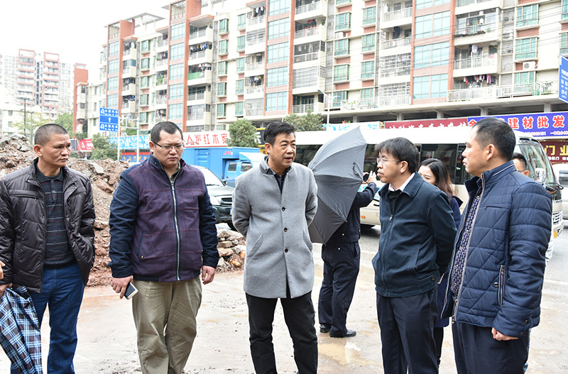 刘卫红调研城中村改造和城区市政工程建设，要求加快推进基础设施建设 ...